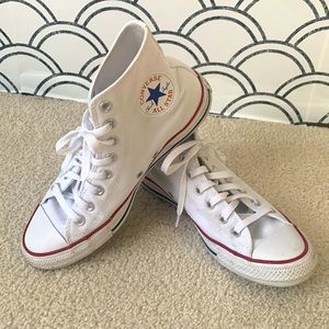 Women’s Converse High Top White sz9.5